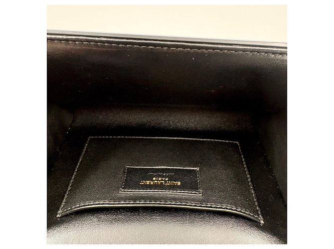 Borsa a tracolla minaudière Vicki Yves Saint Laurent Nero - vista 11