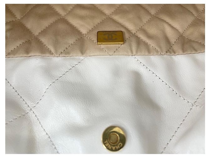 CHANEL Borsa a tracolla Chanel 22 Bianco - vista 12