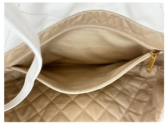 CHANEL Borsa a tracolla Chanel 22 Bianco - vista 13