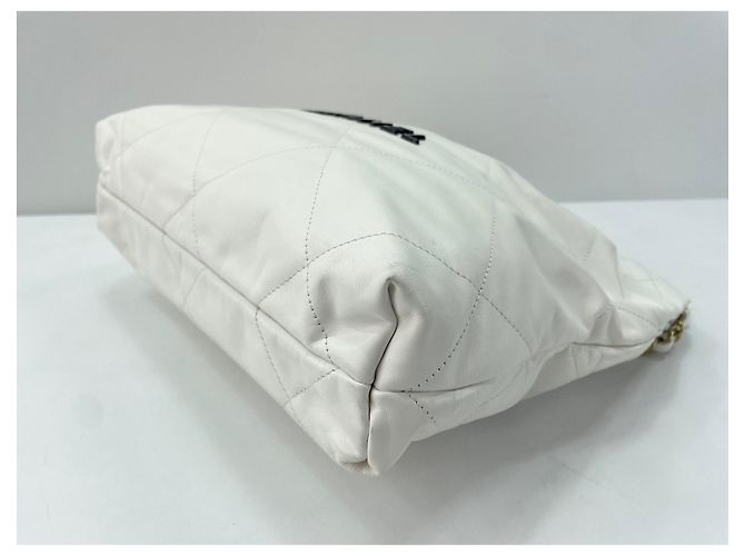 CHANEL Borsa a tracolla Chanel 22 Bianco - vista 7