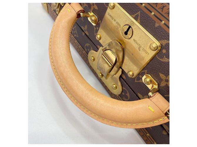 Borsa Boston Louis Vuitton Cotoville 40 in marrone - vista 11