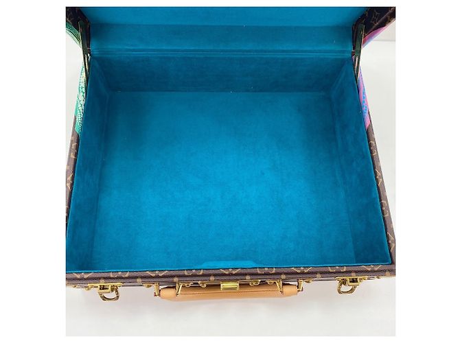 Borsa Boston Louis Vuitton Cotoville 40 in marrone - vista 15