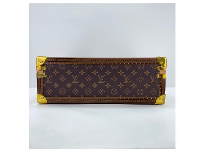 Borsa Boston Louis Vuitton Cotoville 40 in marrone - vista 7