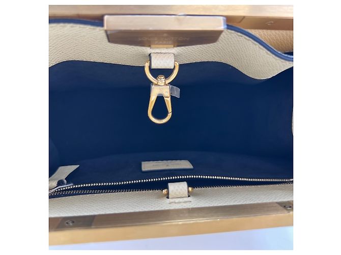 Borsa Tote City Frame Louis Vuitton Bianco - vista 10