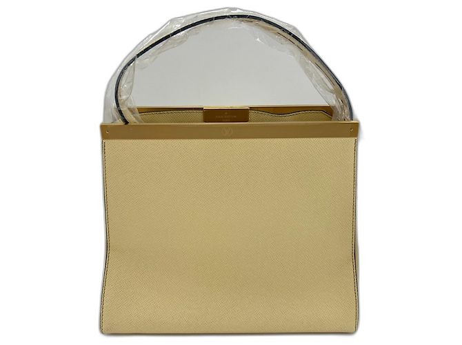 Borsa Tote City Frame Louis Vuitton Bianco - vista 3
