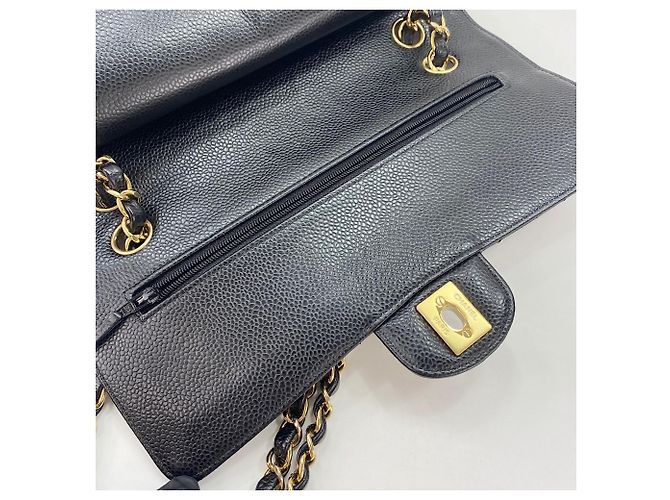 Borsa a tracolla Chanel Matelassé 25 Nero - vista 10