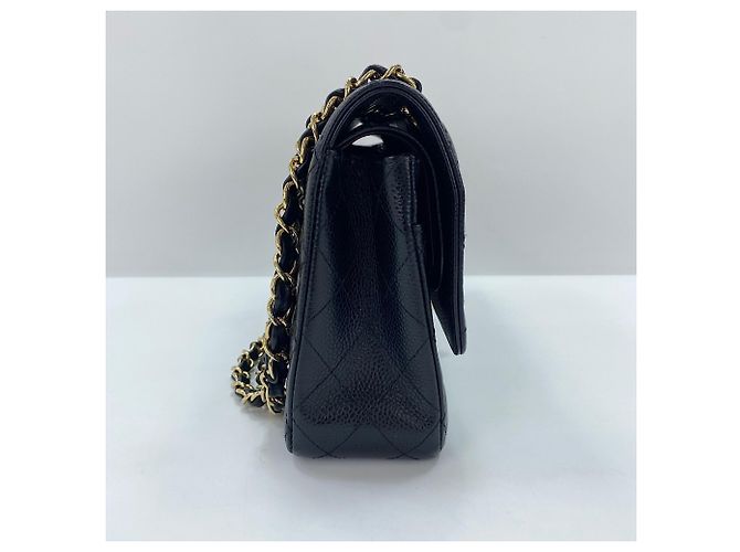 Borsa a tracolla Chanel Matelassé 25 Nero - vista 4