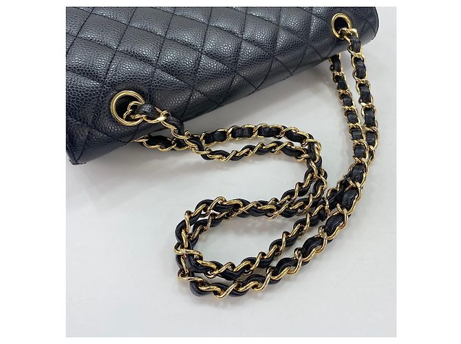 Borsa a tracolla Chanel Matelassé 25 Nero - vista 8