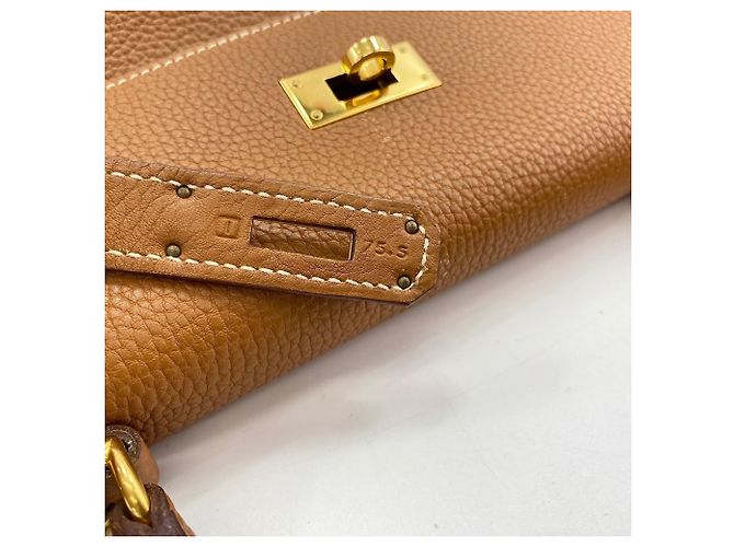 Hermès Borsa HERMES Kelly 35 in Beige - vista 12