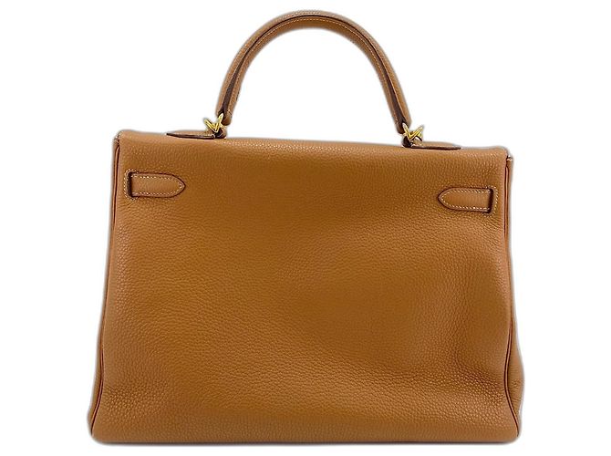 Hermès Borsa HERMES Kelly 35 in Beige - vista 3
