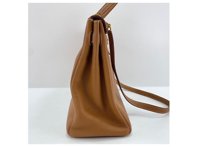 Hermès Borsa HERMES Kelly 35 in Beige - vista 6