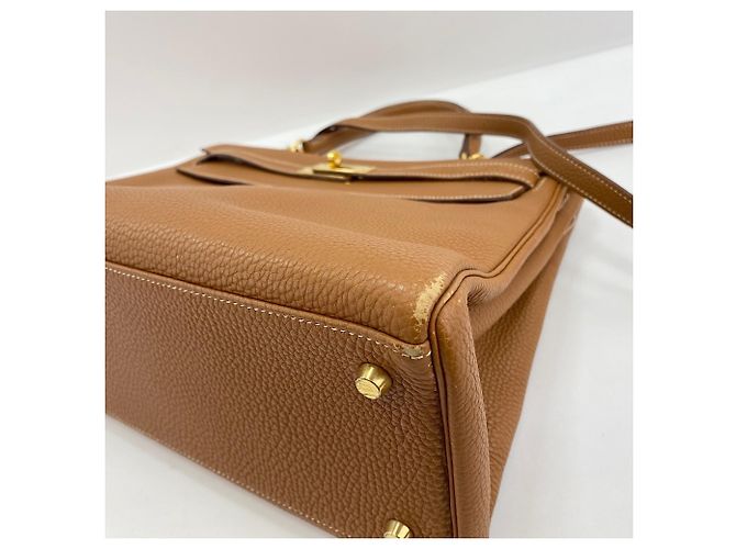 Hermès Borsa HERMES Kelly 35 in Beige - vista 8