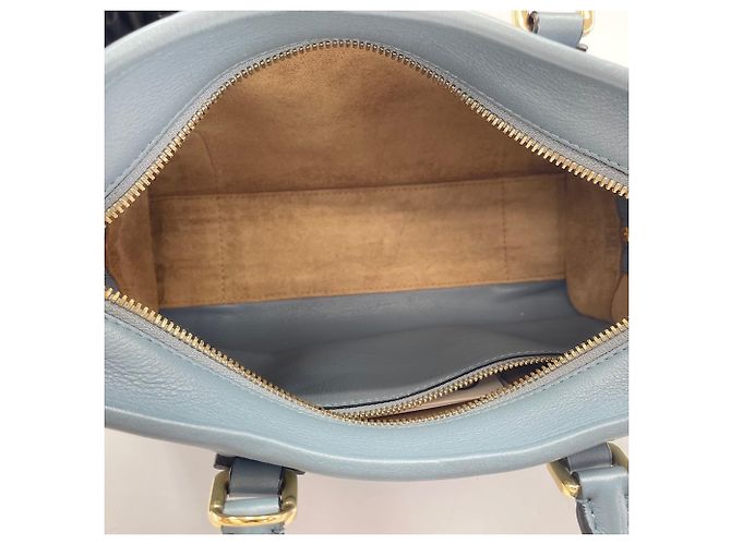Borsa Loewe Amazona 23 in blu - vista 10