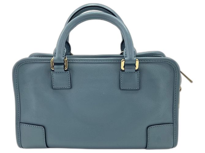 Borsa Loewe Amazona 23 in blu - vista 2