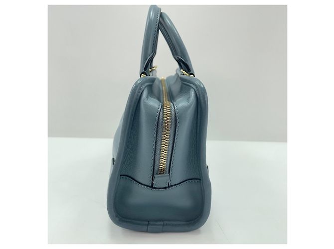 Borsa Loewe Amazona 23 in blu - vista 4