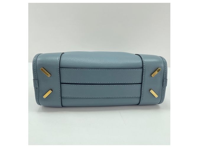 Borsa Loewe Amazona 23 in blu - vista 5