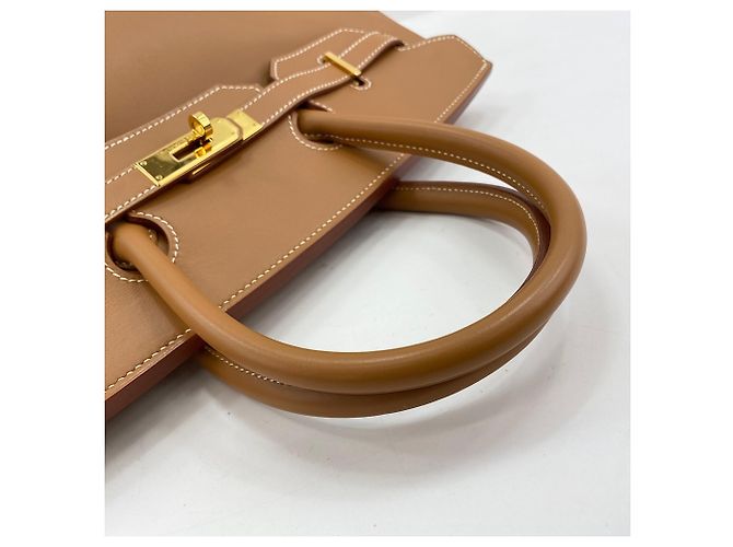 Hermès Borsa a mano Hermes Birkin 35 Marrone - vista 10