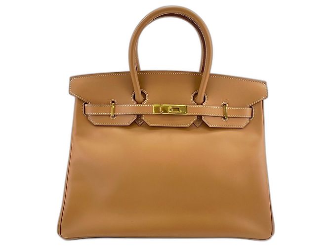 Hermès Borsa a mano Hermes Birkin 35 Marrone - vista 2