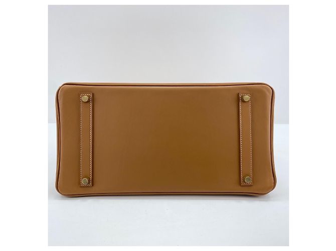 Hermès Borsa a mano Hermes Birkin 35 Marrone - vista 7