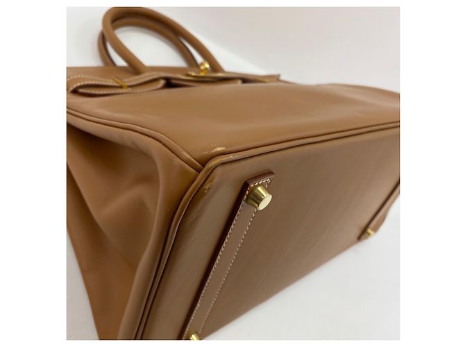 Hermès Borsa a mano Hermes Birkin 35 Marrone - vista 9