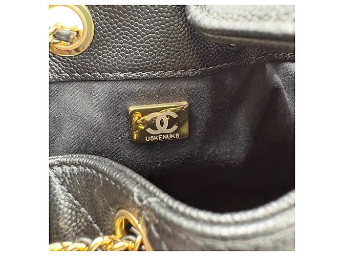 Borsa a mano piccola CHANEL Matelassé in nero - vista 12