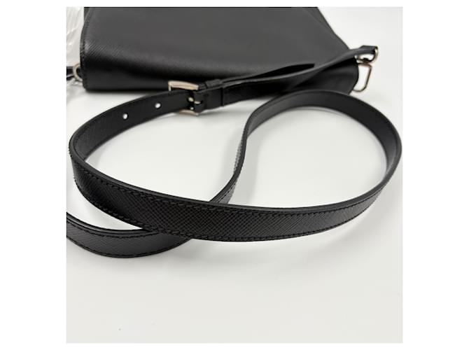 Borsa a tracolla Prada nera Nero - vista 10