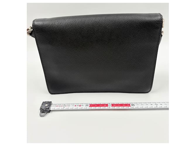 Borsa a tracolla Prada nera Nero - vista 4