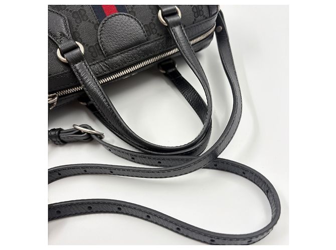 Borsa Boston Balenciaga in Black Nero - vista 10