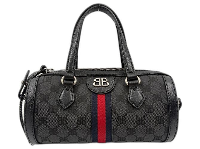 Borsa Boston Balenciaga in Black Nero - vista 2