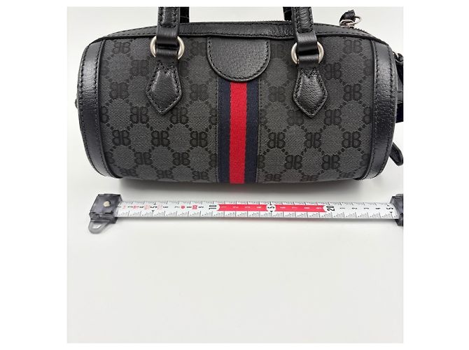 Borsa Boston Balenciaga in Black Nero - vista 4