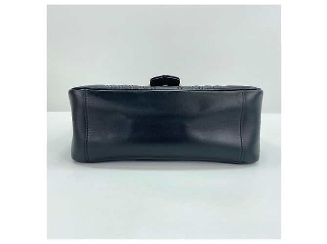 Borsa a mano e a tracolla GUCCI GG Marmont Nero - vista 5
