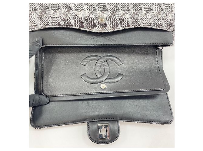 Borsa Chanel Matelassé 25 Bianco - vista 9
