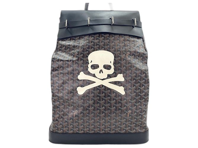Borsa Goyard Skull in Black Nero - vista 2