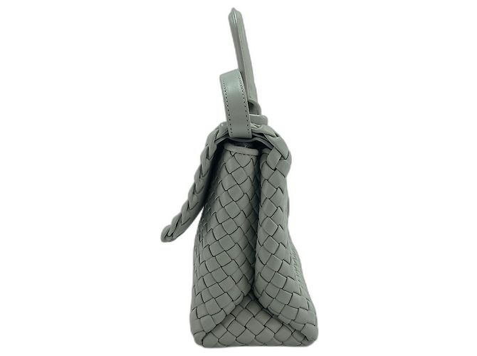Borsa Bottega Veneta Patty Marrone - vista 3