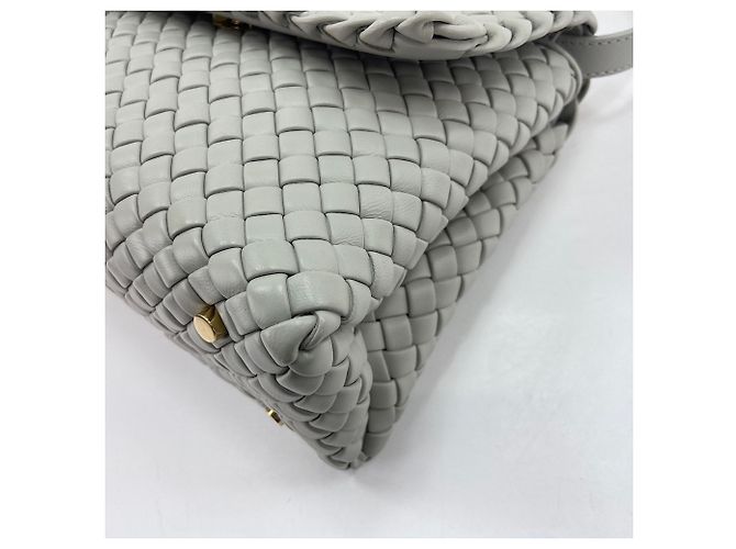 Borsa Bottega Veneta Patty Marrone - vista 7
