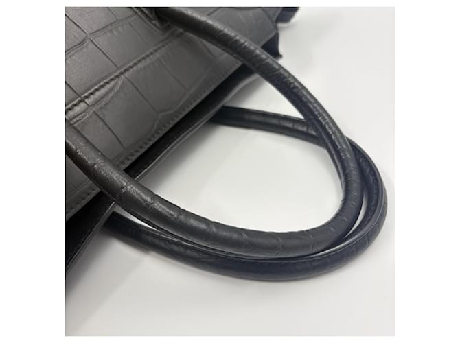 Céline Borsa a mano Celine Luggage Micro - Black Nero - vista 10