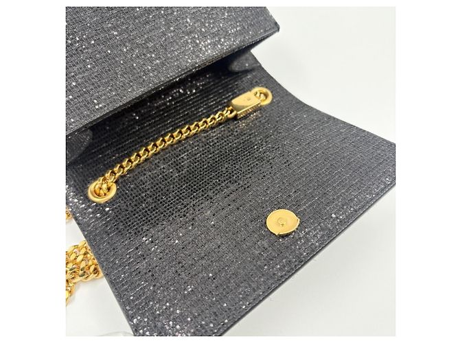 Borsa a tracolla Yves Saint Laurent Kate Mini Nero - vista 12