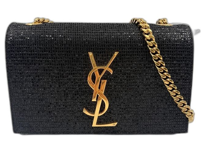 Borsa a tracolla Yves Saint Laurent Kate Mini Nero - vista 2