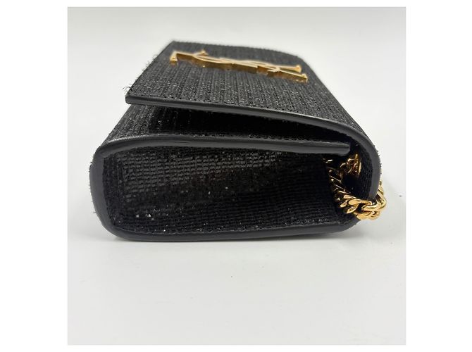 Borsa a tracolla Yves Saint Laurent Kate Mini Nero - vista 5