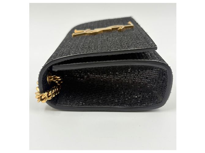Borsa a tracolla Yves Saint Laurent Kate Mini Nero - vista 6