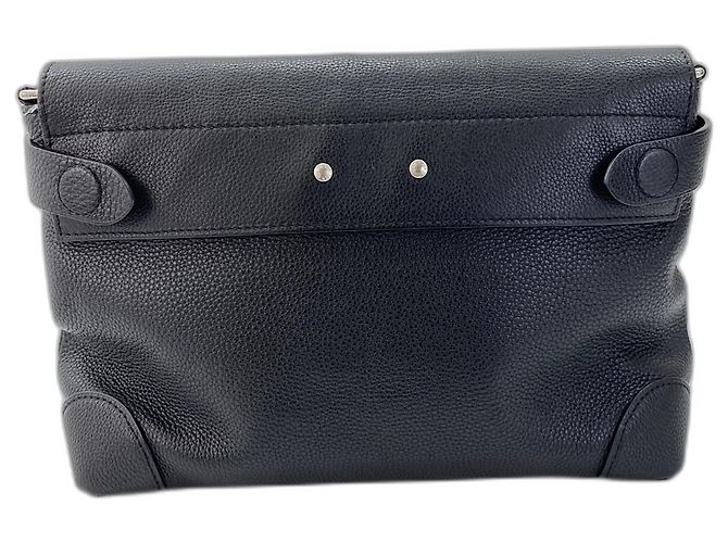 Louis Vuitton Steamer Crossbody Shoulder Bag Black - view 2