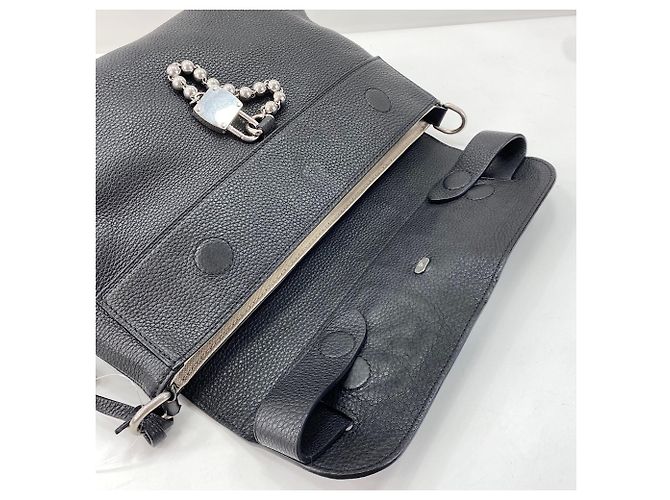 Louis Vuitton Steamer Crossbody Shoulder Bag Black - view 9