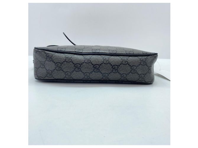 Borsa a tracolla Gucci GG Supreme in grigio Marrone - vista 5