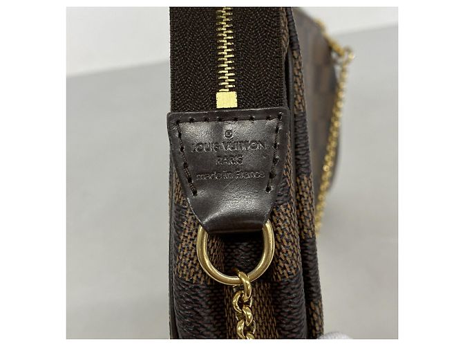 Borsa Louis Vuitton Damier Eva Damier ebene - vista 5