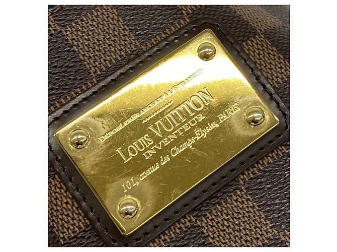 Borsa Louis Vuitton Damier Eva Damier ebene - vista 6