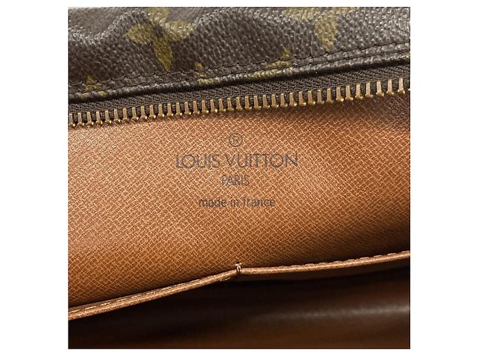 Borsa a Clutch Louis Vuitton Monogram Compiegne 28 Marrone - vista 5