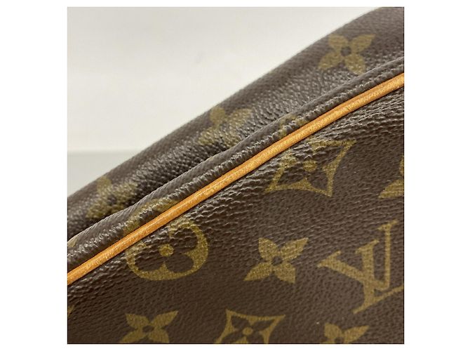 Borsa a Clutch Louis Vuitton Monogram Compiegne 28 Marrone - vista 8