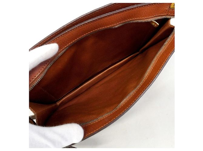 Borsa a tracolla Louis Vuitton Monogram Engien M51205 Marrone - vista 11