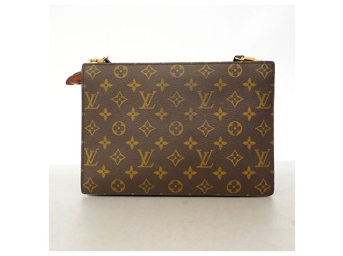 Borsa a tracolla Louis Vuitton Monogram Engien M51205 Marrone - vista 12