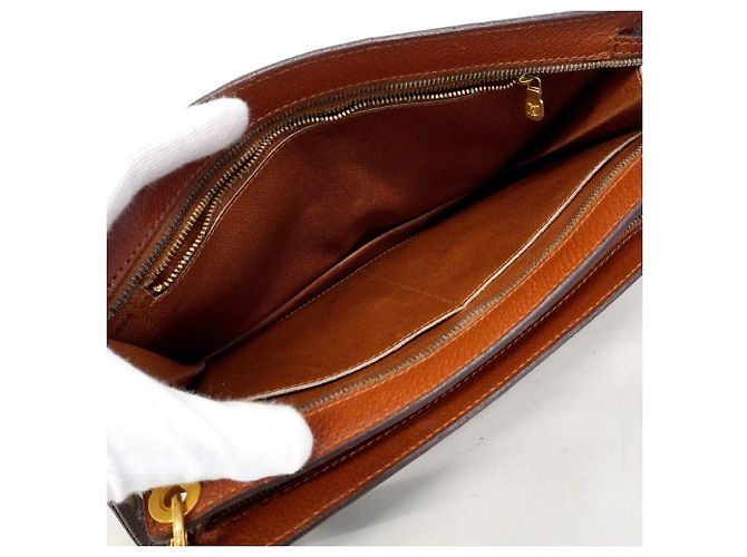 Borsa a tracolla Louis Vuitton Monogram Engien M51205 Marrone - vista 4